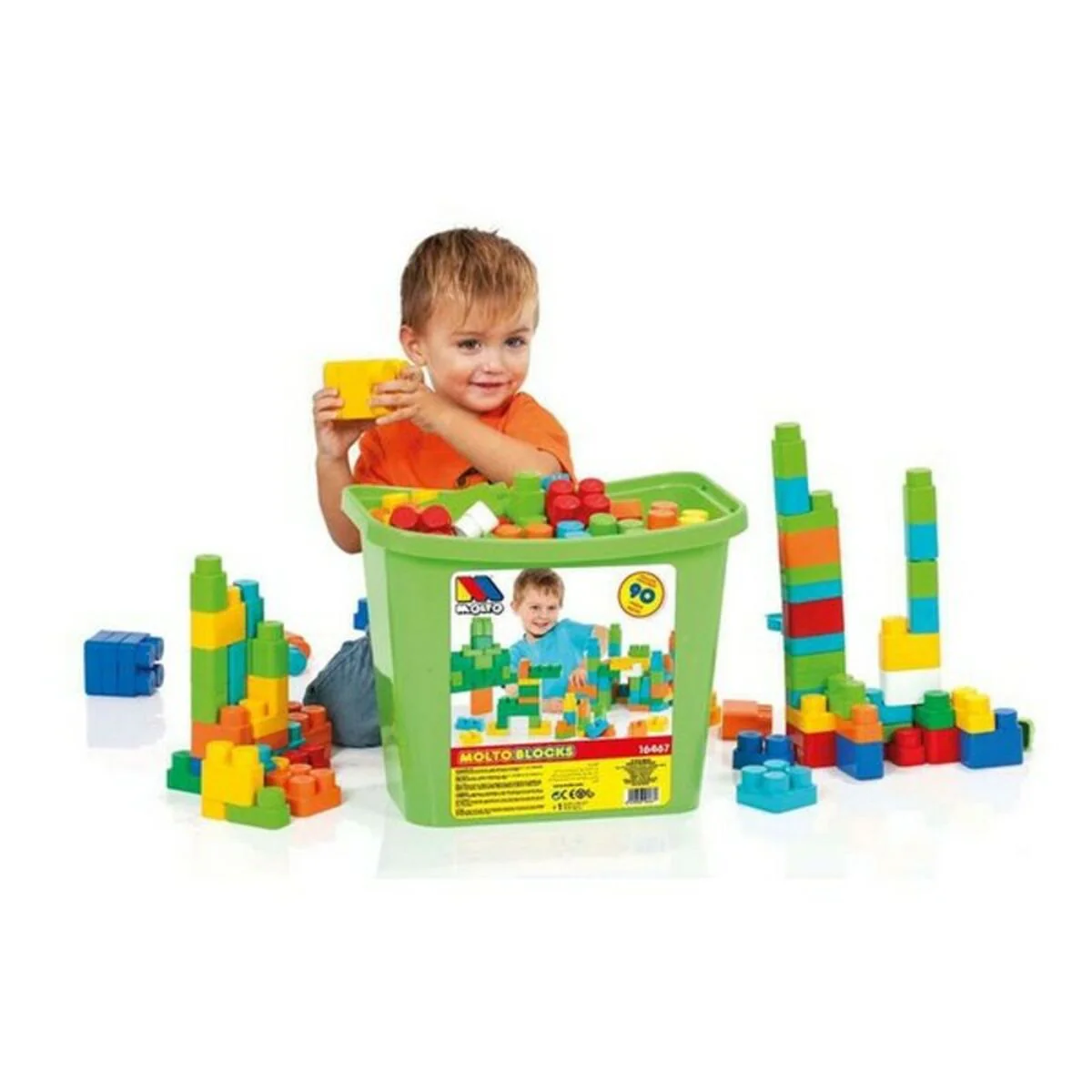 Bild von Baukasten mit Blöcken Moltó (90 pcs)