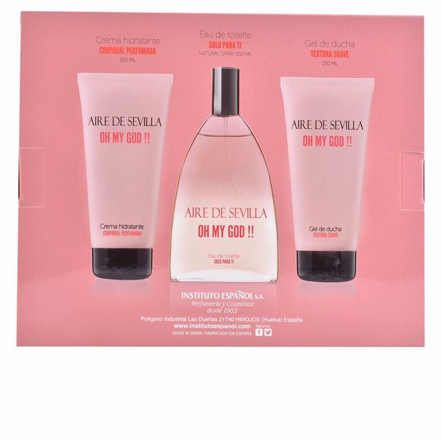 Bild von Aire de Sevilla Eau de Toilette Oh My God!! Eau De Toilette Spray 150ml Set 3 Artikel