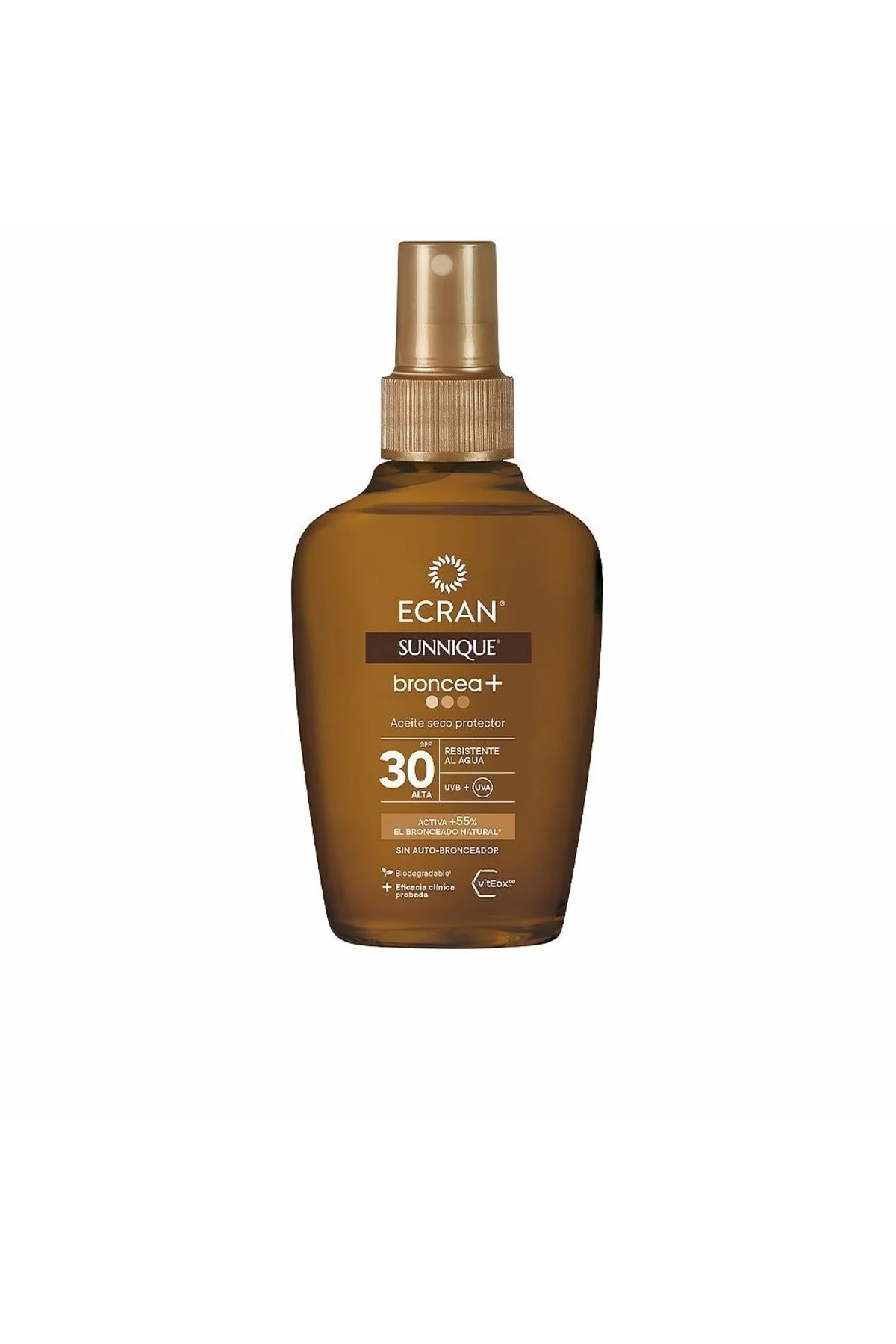 Bild von Ecran  Sonnenschutz & Sonnenpflege Sunnique Tanning+ Vapo-öl Spf30