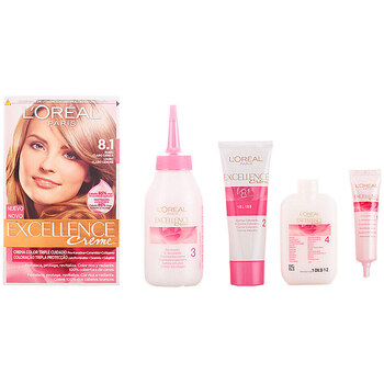 Bild von Dauerfärbung Excellence L'Oreal Make Up Excellence Helles Aschblond Nº 9.0-rubio muy claro Nº 8.0-rubio claro 192 ml