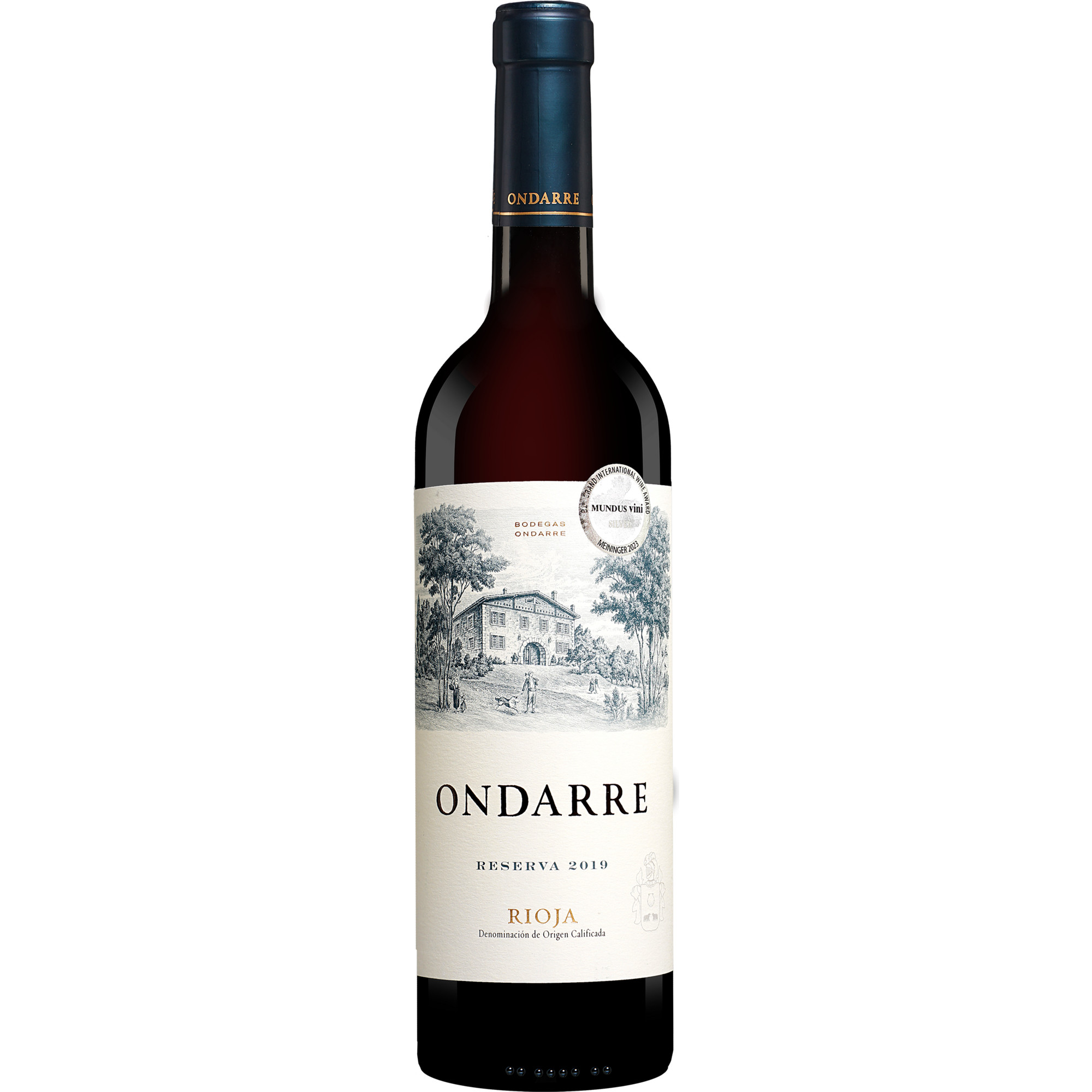 Bild von Ondarre Reserva 2019  0.75L 13.5% Vol. Rotwein Trocken aus Spanien