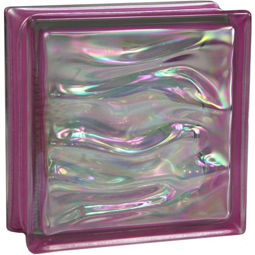 Bild von Fuchs Design Glasbaustein, BxH: 190 x 190 mm - lila