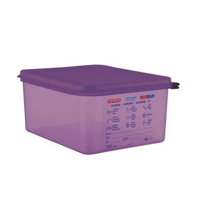 Bild von Araven GN-Lebensmittelbehälter; Größe GN 1/2, 10l, 32.5x26.5x15 cm (LxBxT); violett