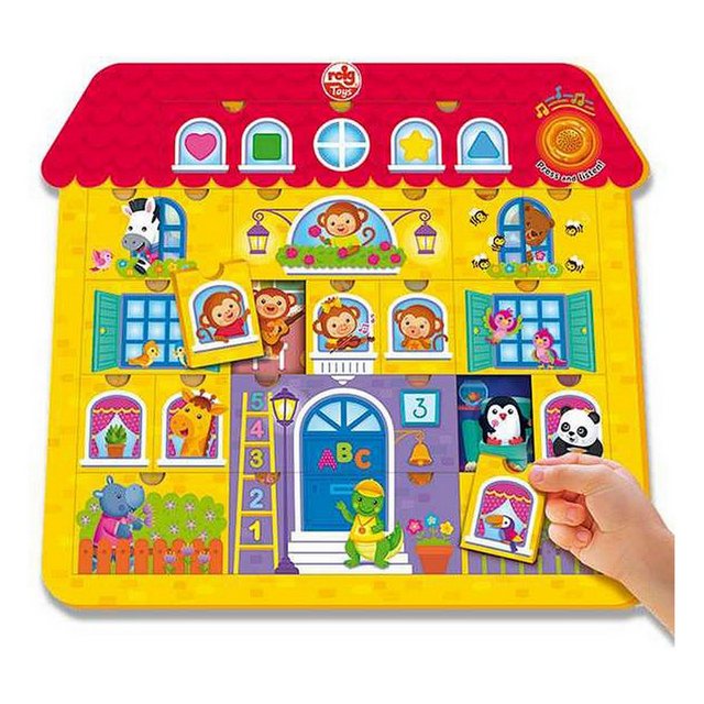 Bild von Reig Puzzle, Puzzleteile, Puzzle Reig Constructor House Musikalisch 21 Stücke 17 x 37 x 41,5 cm