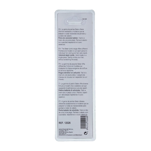 Bild von Beter Haarbürste Natural Fiber Styling Comb Beige