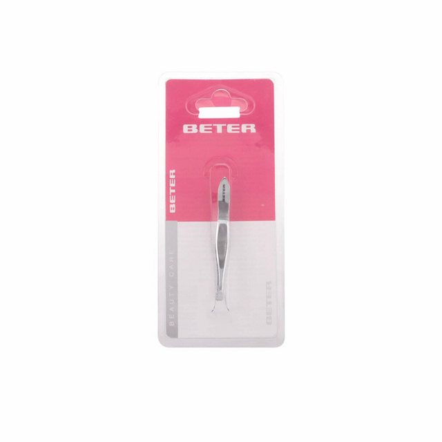 Bild von Beter Pinzette Chrome Plated Straight Tip Tweezers
