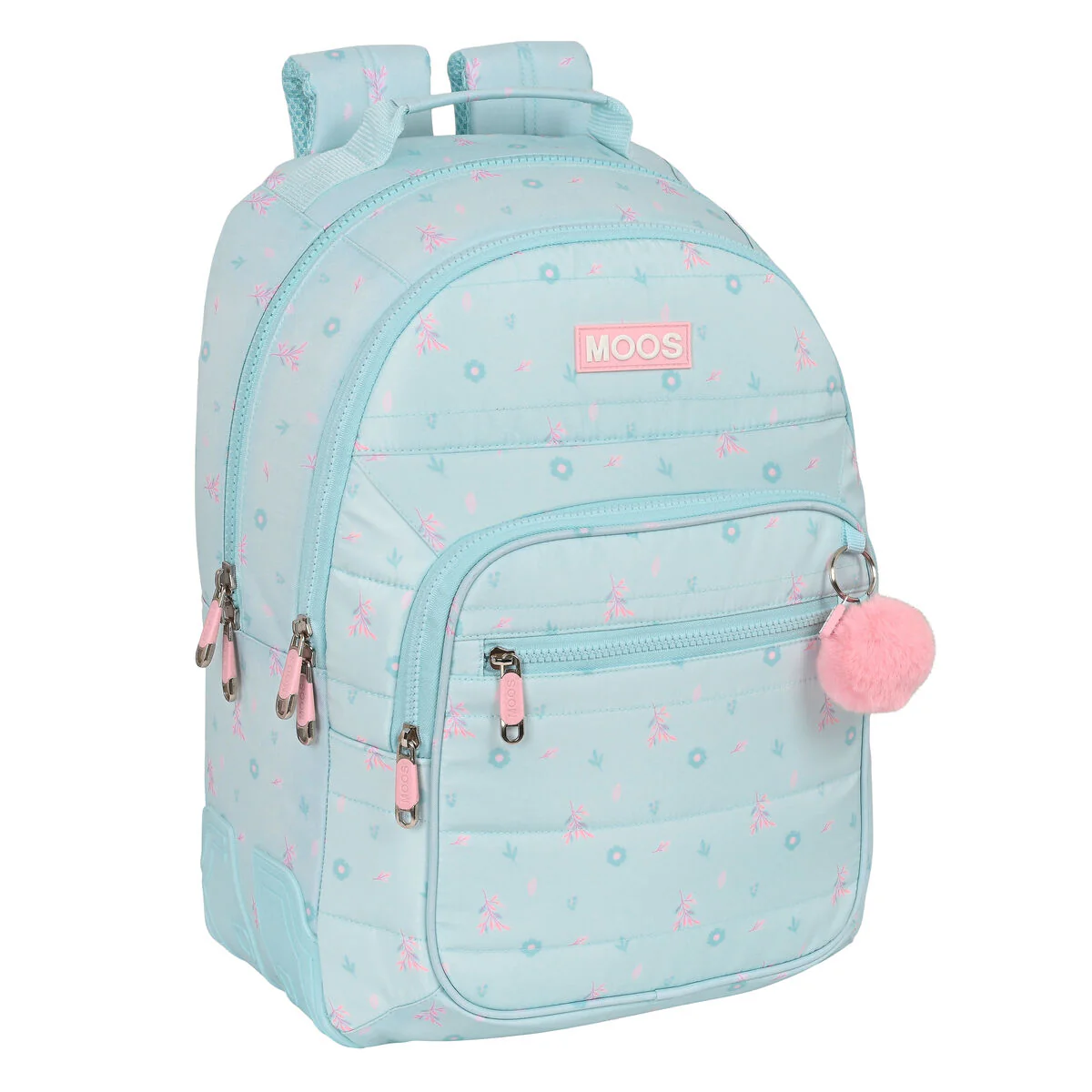 Bild von Schulrucksack Moos Garden türkis 32 x 42 x 15 cm