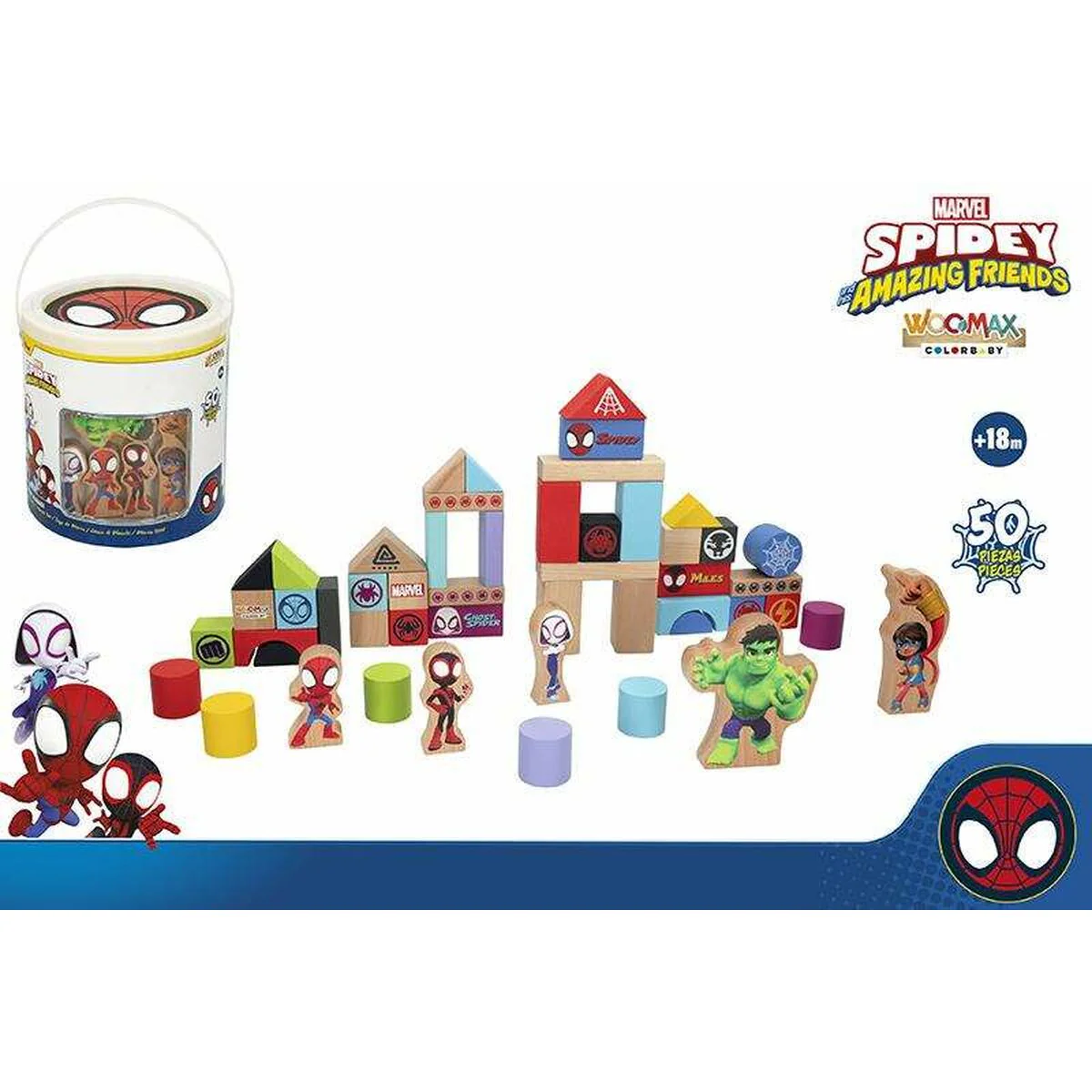 Bild von Kinder Puzzle aus Holz Spidey Amazing Friends