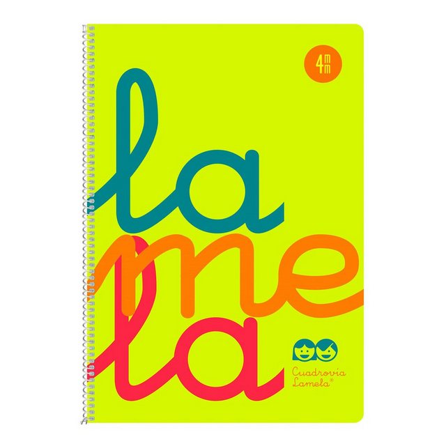 Bild von Lamela Notizbuch, Notizbuch Lamela Gelb Din A4 80 Blatt