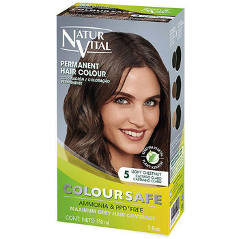 Bild von Naturaleza Y Vida, Haarfarbe, COLOURSAFE tinte permanente #5-castaño claro 150 ml (5)