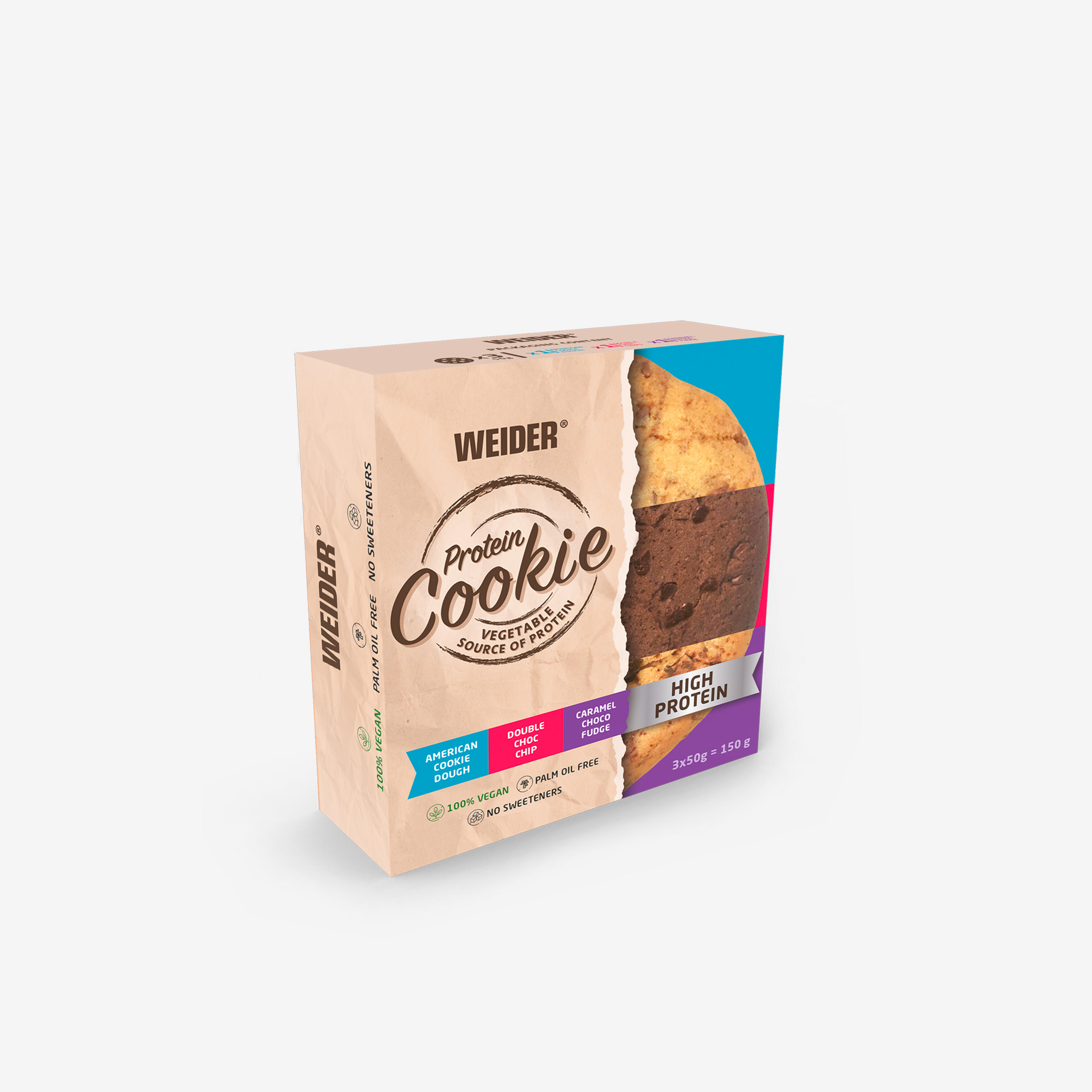 Bild von Cookie Mix 3 × 50 g - Weider