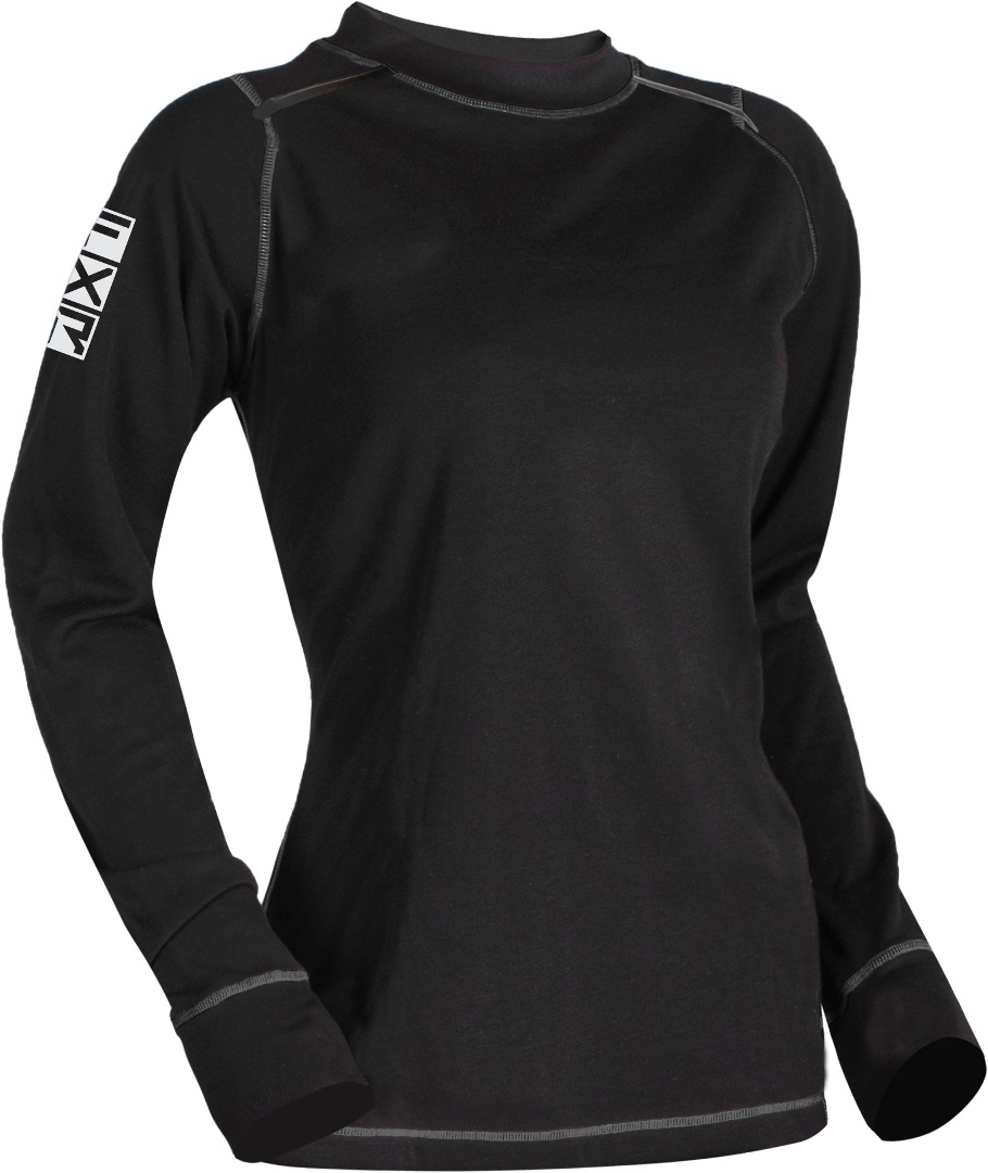 Bild von FXR Tenacious Merino Damen Langarm Funktionsshirt, schwarz, Größe XS