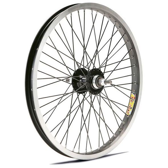 Bild von Gurpil 64240 BMX-Hinterrad, 20 x 2,125 Zoll/50,8 x 5,4 cm, Nabe aus Aluminium, Achse 14-48