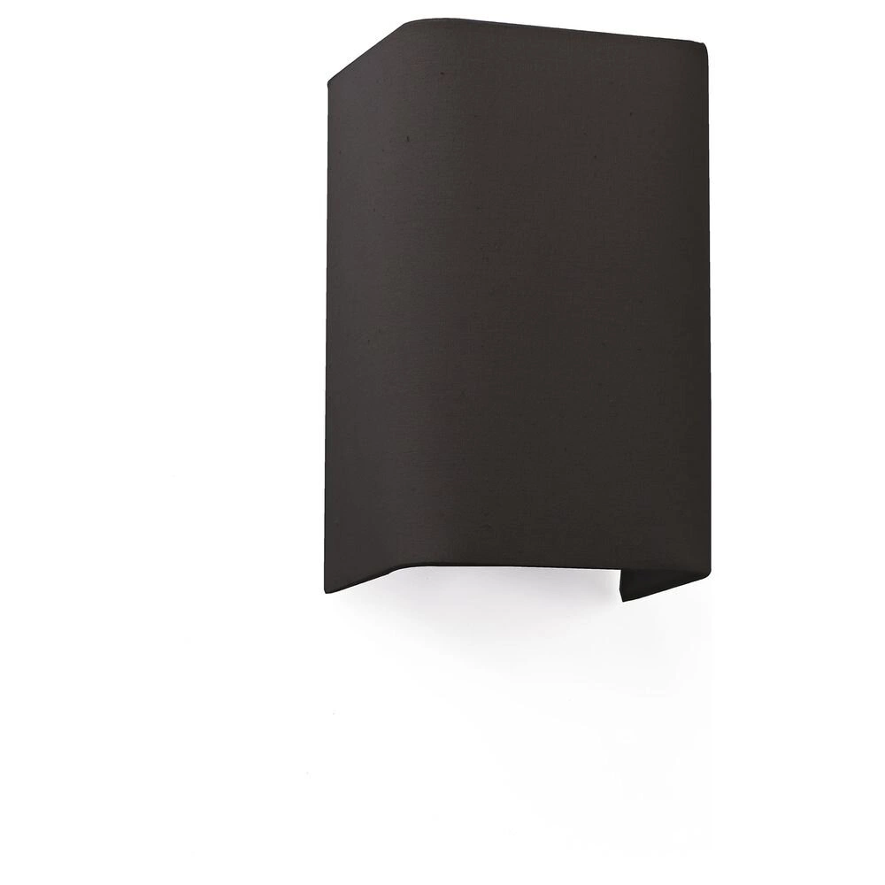 Bild von Faro Wandleuchte Cotton in Schwarz E27 105x125x200mm schwarz