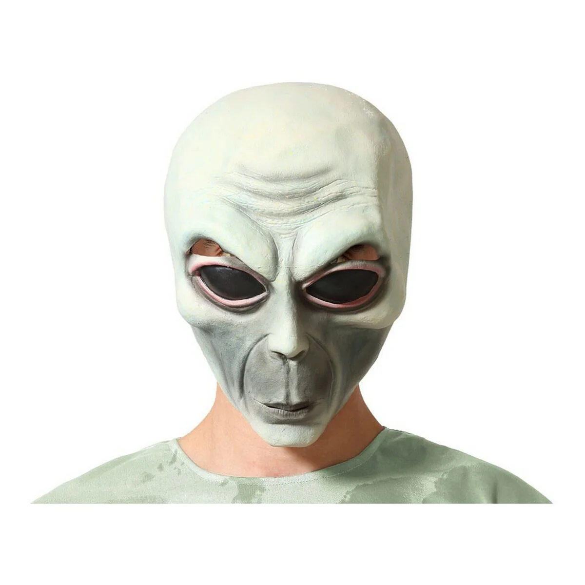 Bild von Maske Halloween Alien Grün