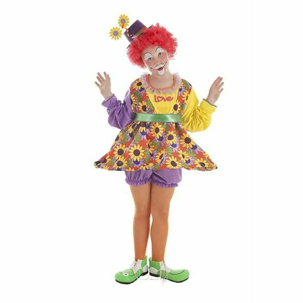 Bild von Verkleidung für Kinder Love Clown (4 Stücke)