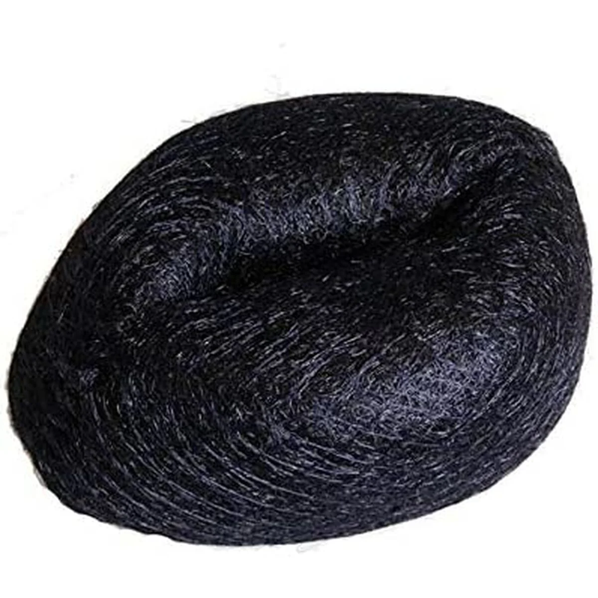 Bild von Haargummi Eurostil Relleno Moño Schwarz