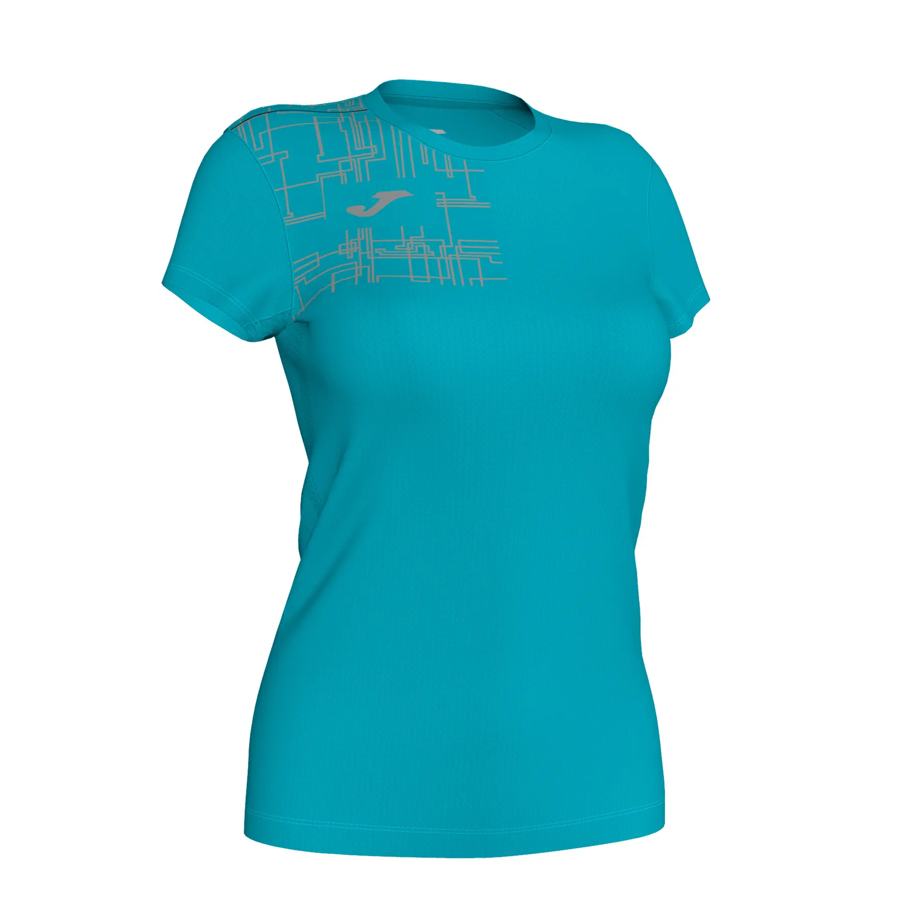 Bild von Joma T-Shirt mit kurzen Ärmeln Elite VIII Türkis, 901419.725.S