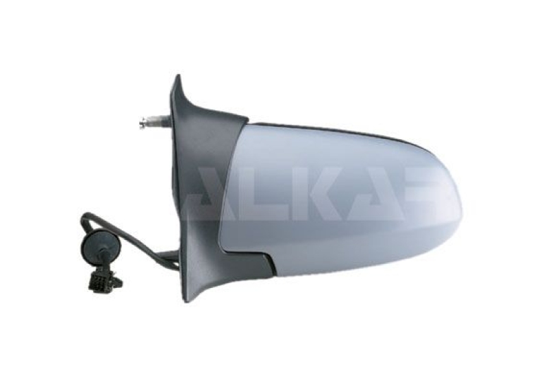 Bild von ALKAR 6125440 Außenspiegel Rückspiegel, Seitenspiegel, Autospiegel links grundiert elektrisch beheizbar, asphärisch für Linkslenker OPEL: Zafira A