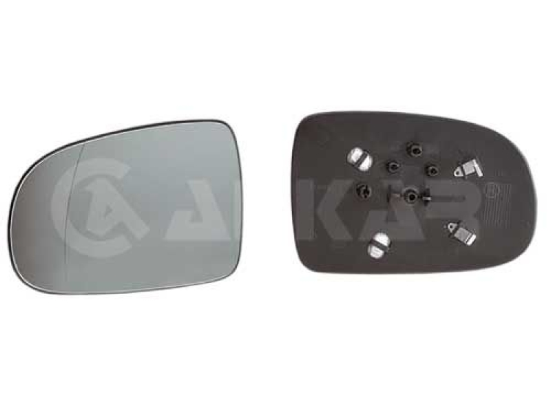 Bild von ALKAR 6401420 Außenspiegelglas Spiegelglas, Spiegelglas, Außenspiegel links OPEL: Corsa C Hatchback