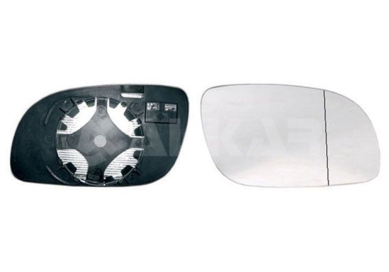 Bild von ALKAR Außenspiegelglas rechts 6472104 Spiegelglas,Spiegelglas, Außenspiegel VW,TOURAN (1T1, 1T2)