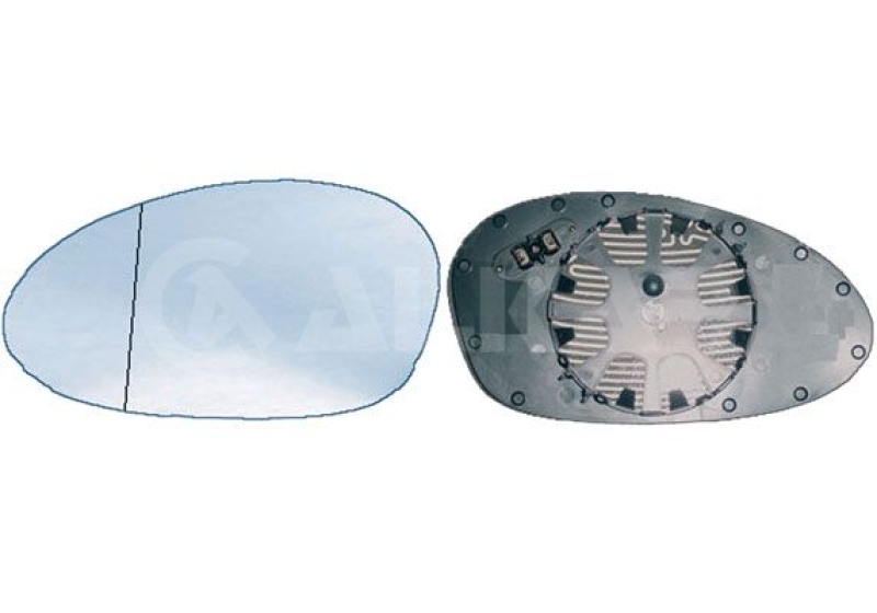 Bild von ALKAR Außenspiegelglas links 6411843 Spiegelglas,Spiegelglas, Außenspiegel BMW,3 Touring (E91),3 Limousine (E90),1 Schrägheck (E87),3 Coupe (E92)