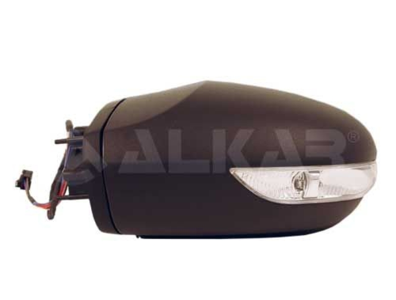 Bild von ALKAR 6130557 Außenspiegel Rückspiegel, Seitenspiegel, Autospiegel rechts grundiert elektrisch beheizbar, elektrisch anklappbar, asphärisch