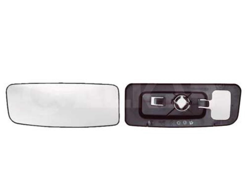 Bild von ALKAR Außenspiegelglas links 6413994 Spiegelglas,Spiegelglas, Außenspiegel VW,MERCEDES-BENZ,CRAFTER 30-50 Kasten (2E_),CRAFTER 30-35 Bus (2E_)