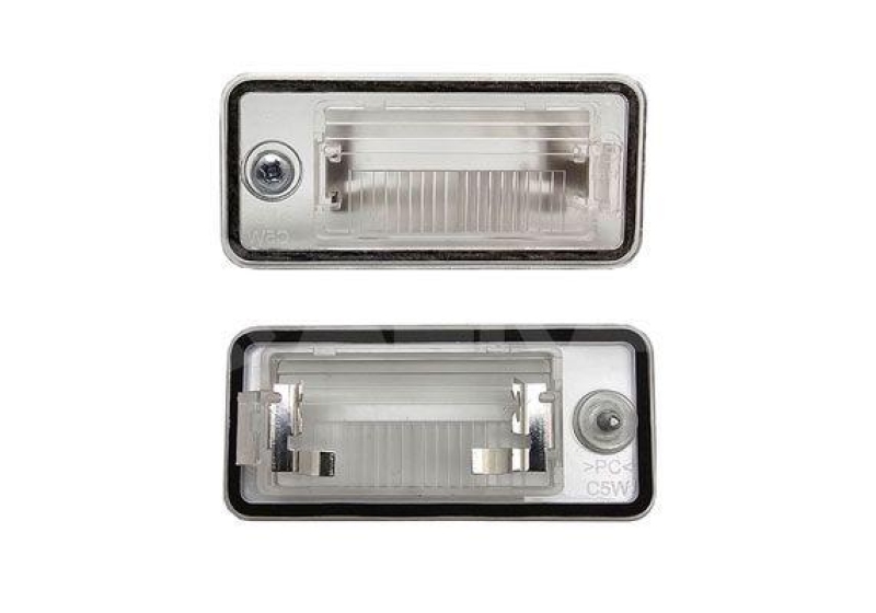 Bild von ALKAR 2401500 Kennzeichenleuchte links C5W ohne Glühlampe AUDI: A6 C6 Allroad, A3 Hatchback, A3 Sportback
