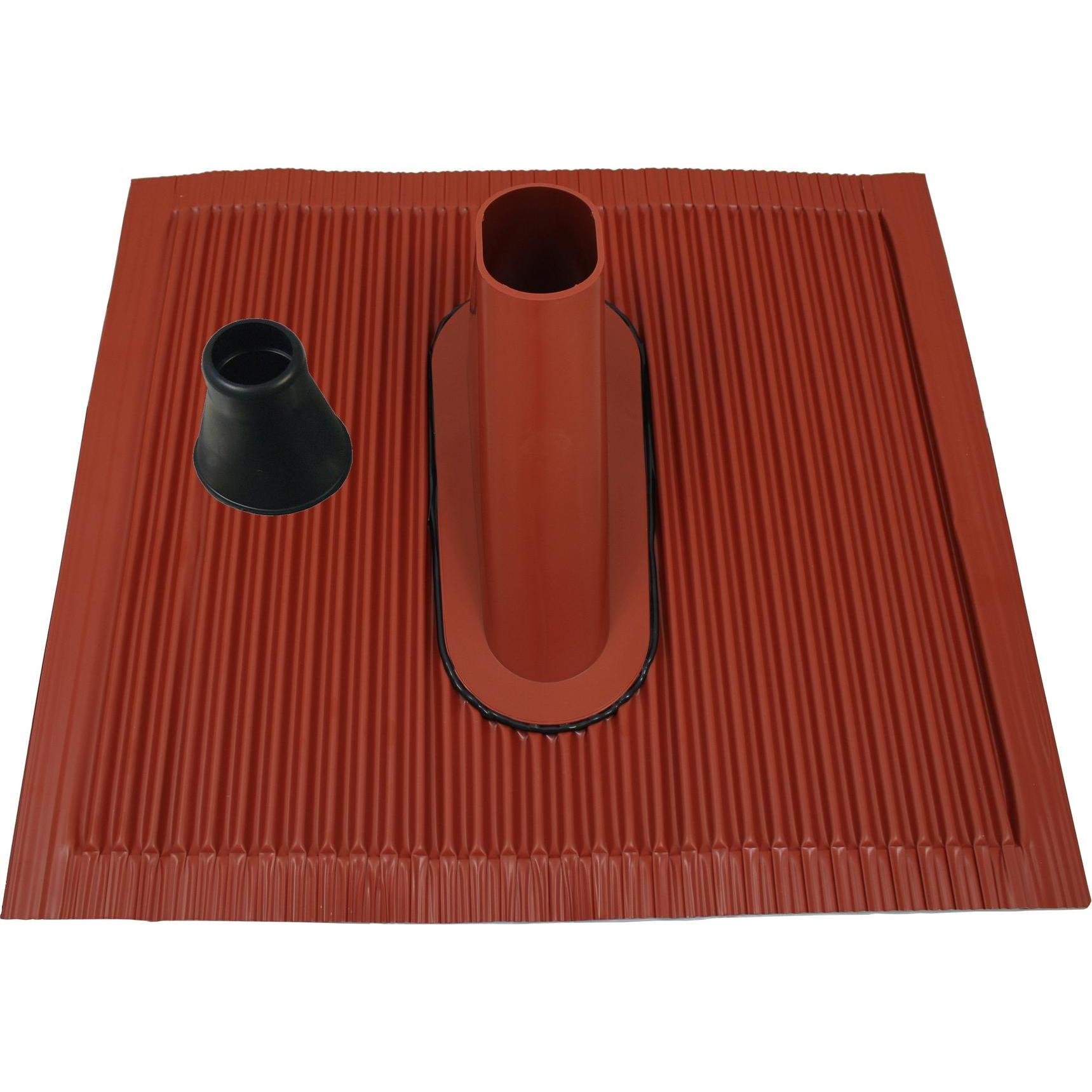 Bild von Televes SPAZ60R Montageset f.SPAHA 100/120..Aluziegel rot 244010 (244010)