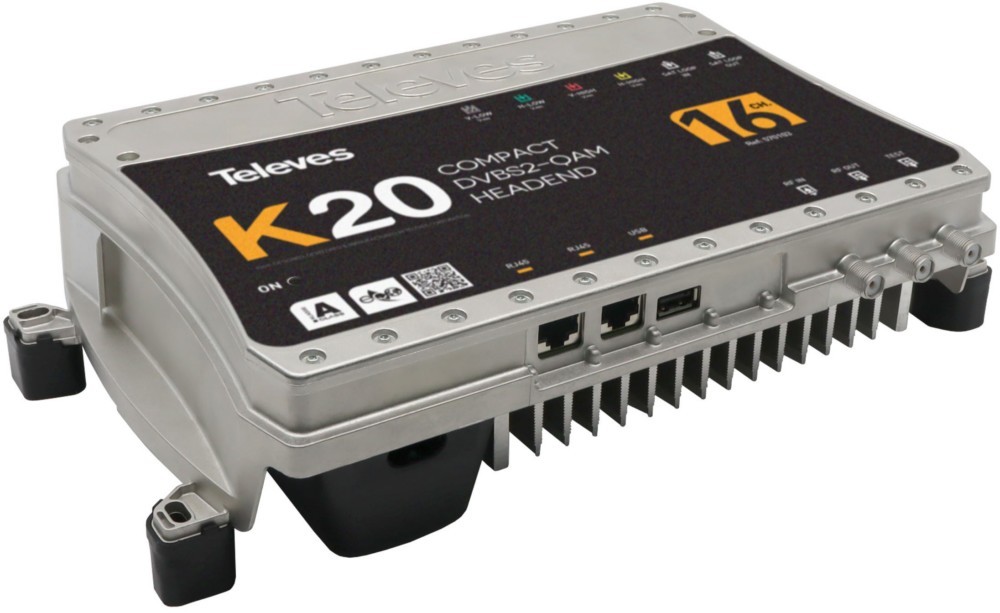 Bild von Televes K20-16 Kompaktkopfstelle 16Transponder DVB-S2" QAM, SAT Zubehör