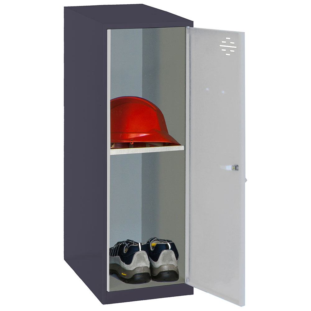Bild von Simonrack Spind SIMONLOCKER DISM anthrazit, grau 8425437119347, 1 Schließfach 40,0 x 50,0 x 91,5 cm
