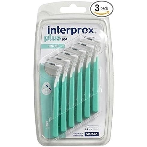 Bild von Interprox plus micro grÃ¼n InterdentalbÃ¼rste