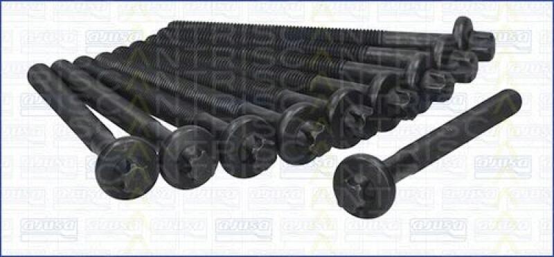 Bild von AJUSA Zylinderkopfschraubensatz Menge: 10 81022300  RENAULT,PEUGEOT,NISSAN,CLIO II (BB0/1/2_, CB0/1/2_),TWINGO I (C06_),TWINGO II (CN0_)