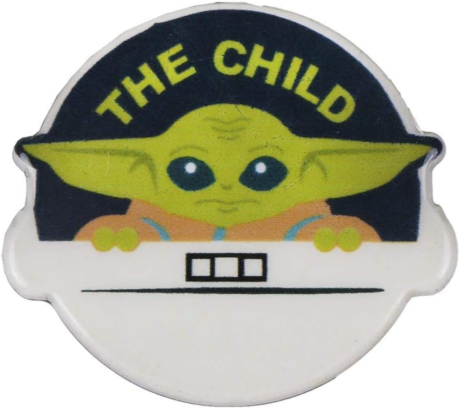 Bild von Cerdá unisex-adult Broche Decorativo Para Ropa Mandalorian- Licencia Oficial Dekorative Brosche für Kleidung The Mandalorian offizielles Lizenzprodukt Star Wars, Mehrfarbig, Pequeño EU