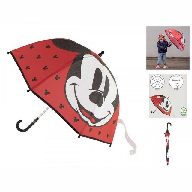 Bild von Disney Mickey Mouse Taschenregenschirm Mickey mouse Regenschirm Mickey Mouse Rot