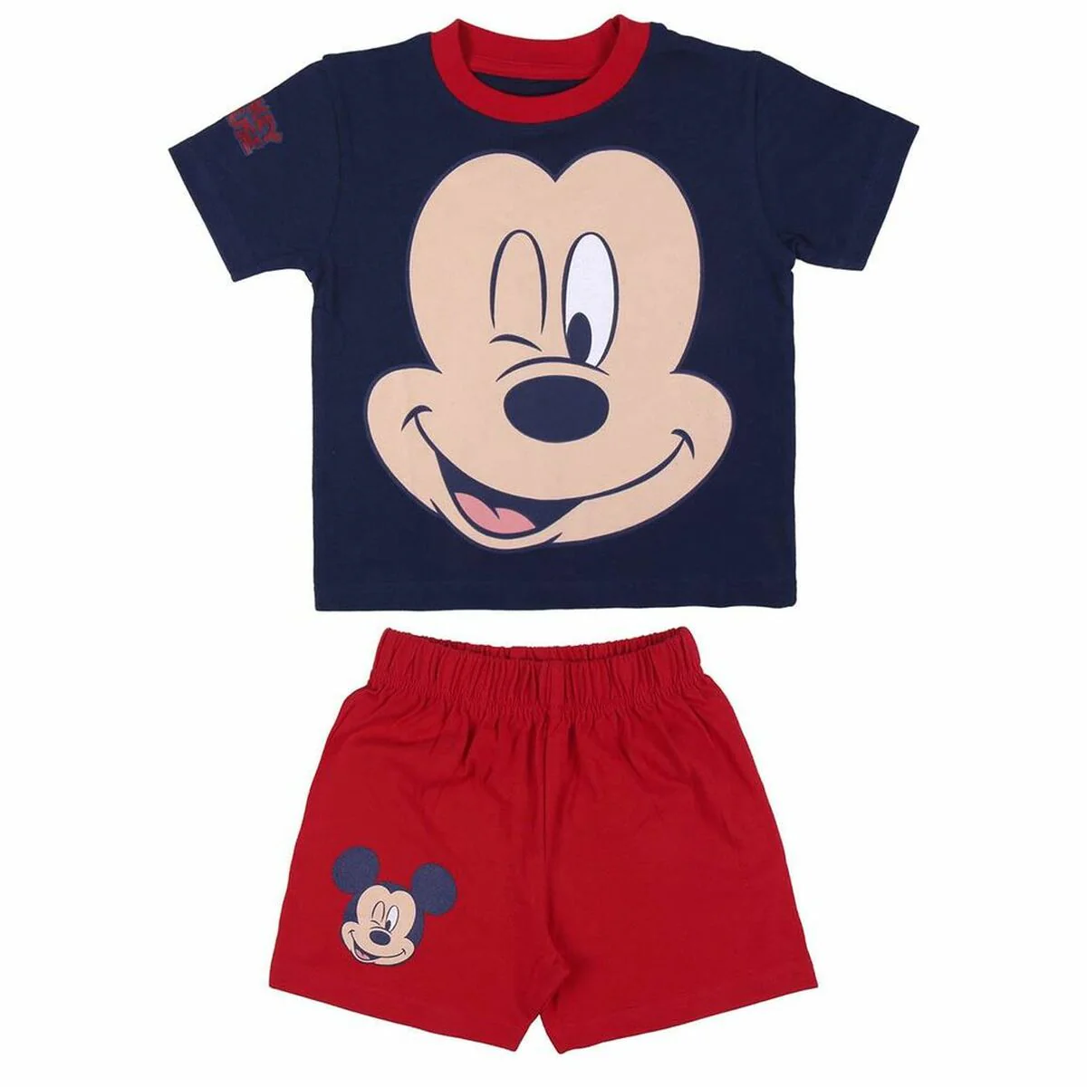 Bild von Schlafanzug Für Kinder Mickey Mouse Rot