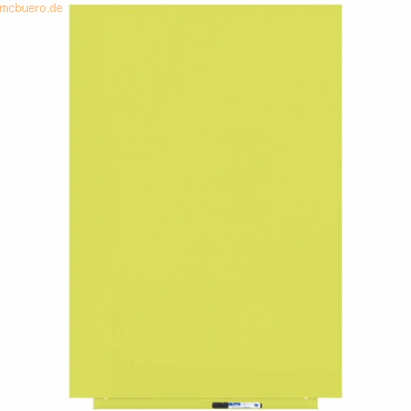 Bild von Rocada, Präsentationstafel, Skinwhiteboard-Modul lackiert 75x115cm RAL 1016 schwefelgelb (75 x 115 cm)