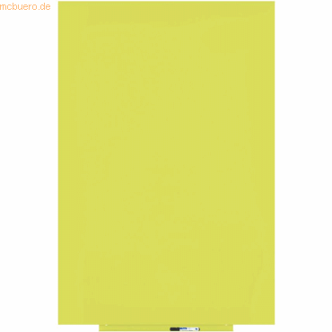 Bild von Rocada, Präsentationstafel, Skinwhiteboard-Modul lackiert 100x150cm RAL 1016 schwefelgelb (100 x 150 cm)