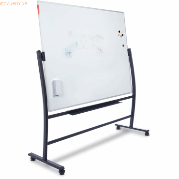 Bild von Rocada, Präsentationstafel, Whiteboard, svingtavle magnetisk, 120x150 cm (120 x 150 cm)