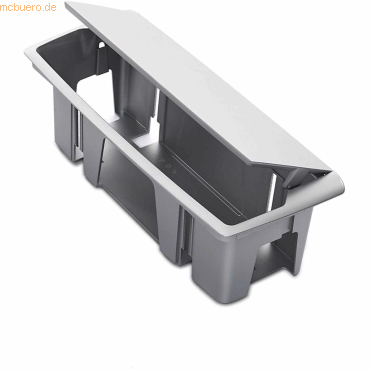 Bild von Rocada Steckdosenbox leer LxB 30x11cm grau