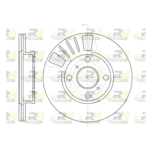 Bild von 2x ROADHOUSE Bremsscheibe - Optimal für Ihr Fahrzeug