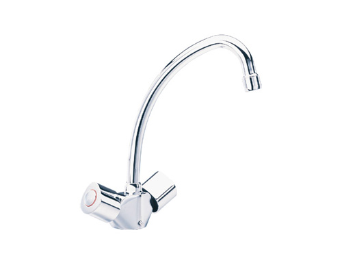Bild von Ramon Soler ECO Ceramic Einloch-Mischbatterie mit schwenkbarem Rohrauslauf 7008