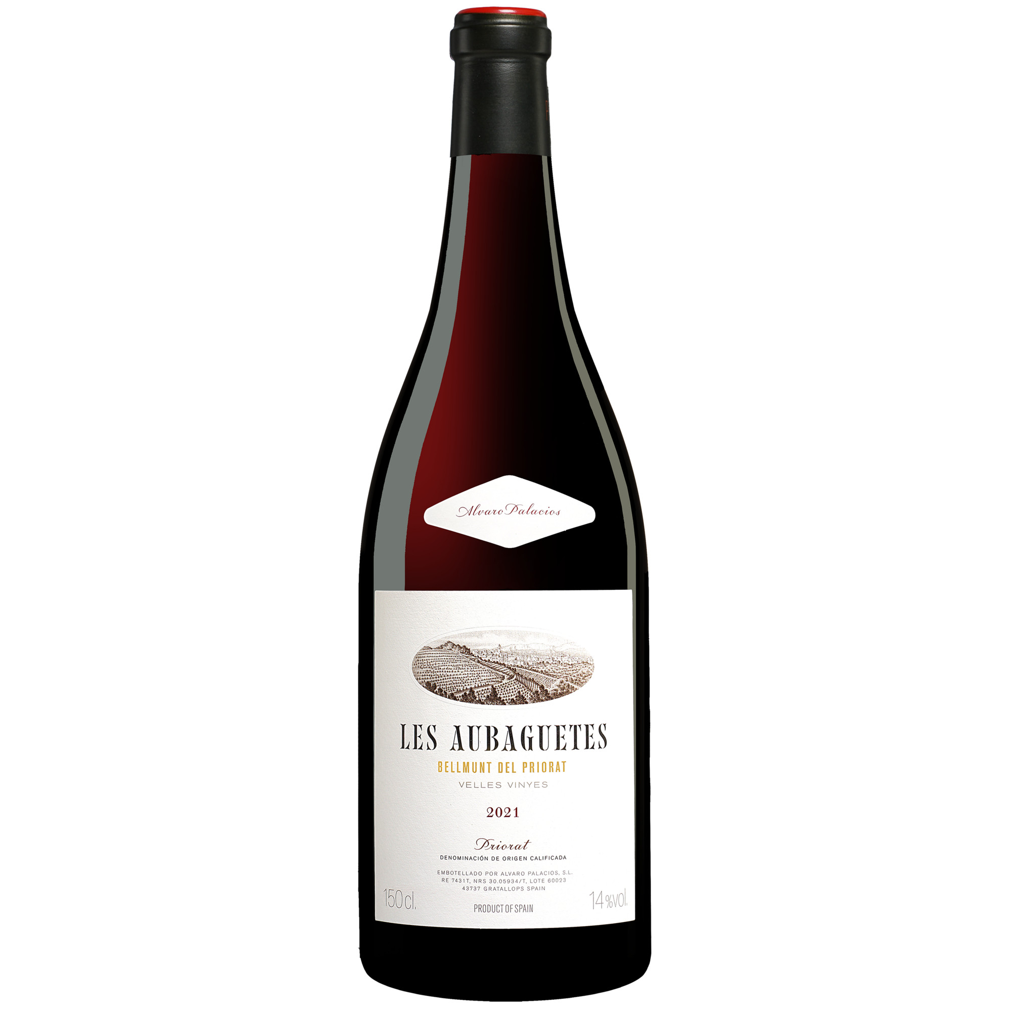 Bild von Palacios Priorat »Les Aubaguetes« - 1,5 L. Magnum 2021  1.5L 14% Vol. Rotwein Trocken aus Spanien