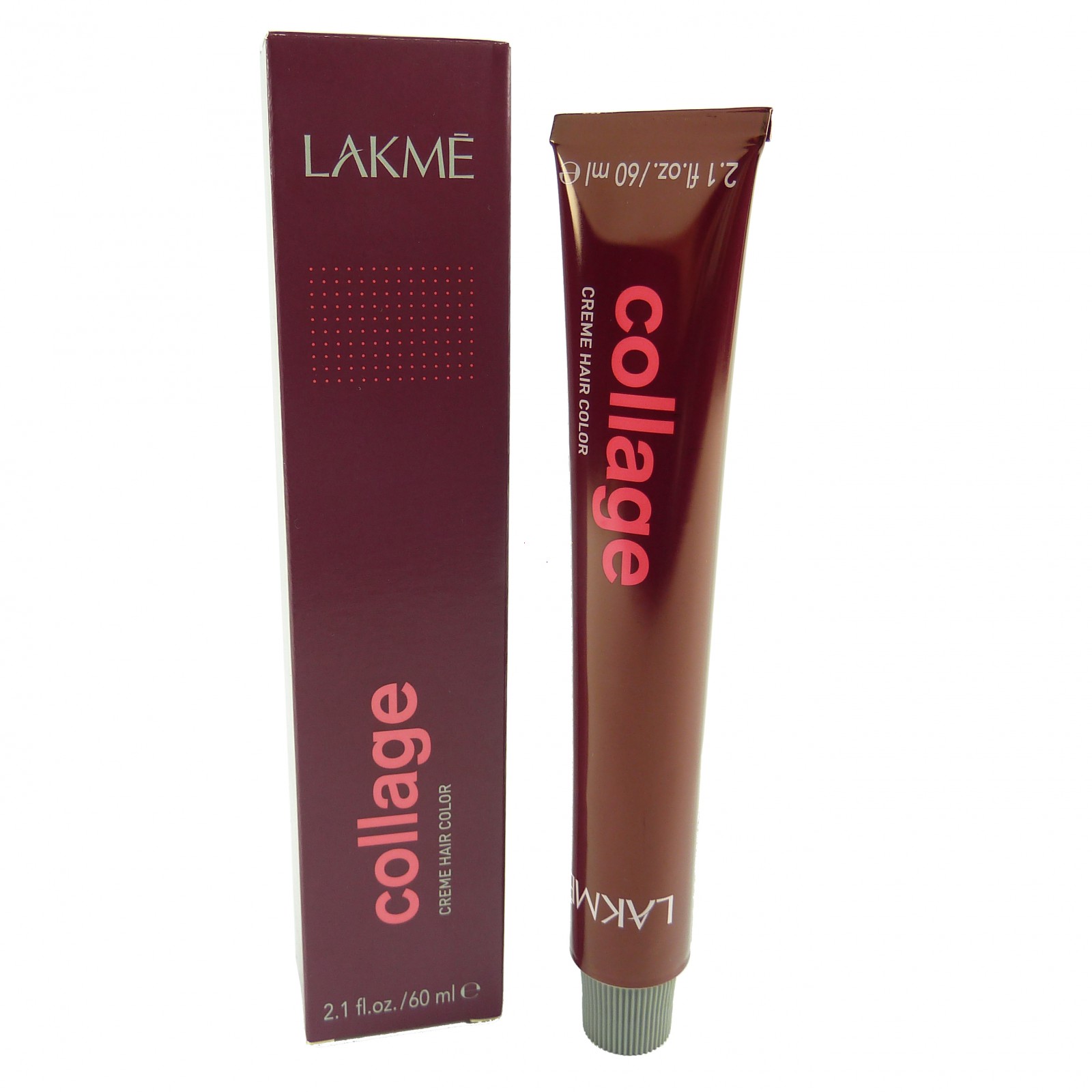 Bild von Lakme Collage Haar Farbe Coloration Creme Permanent 60ml - 07/49 Red Copper Medium Blonde / Kupferrot Mittelblond