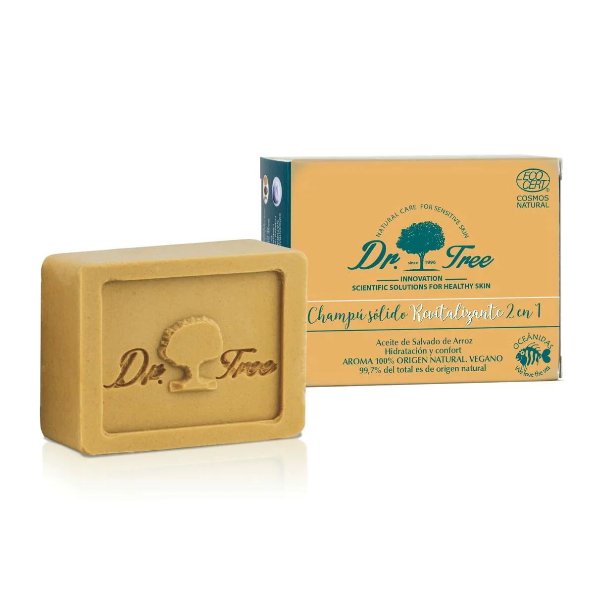 Bild von festes Shampoo Dr. Tree   Revitalisierende 75 g