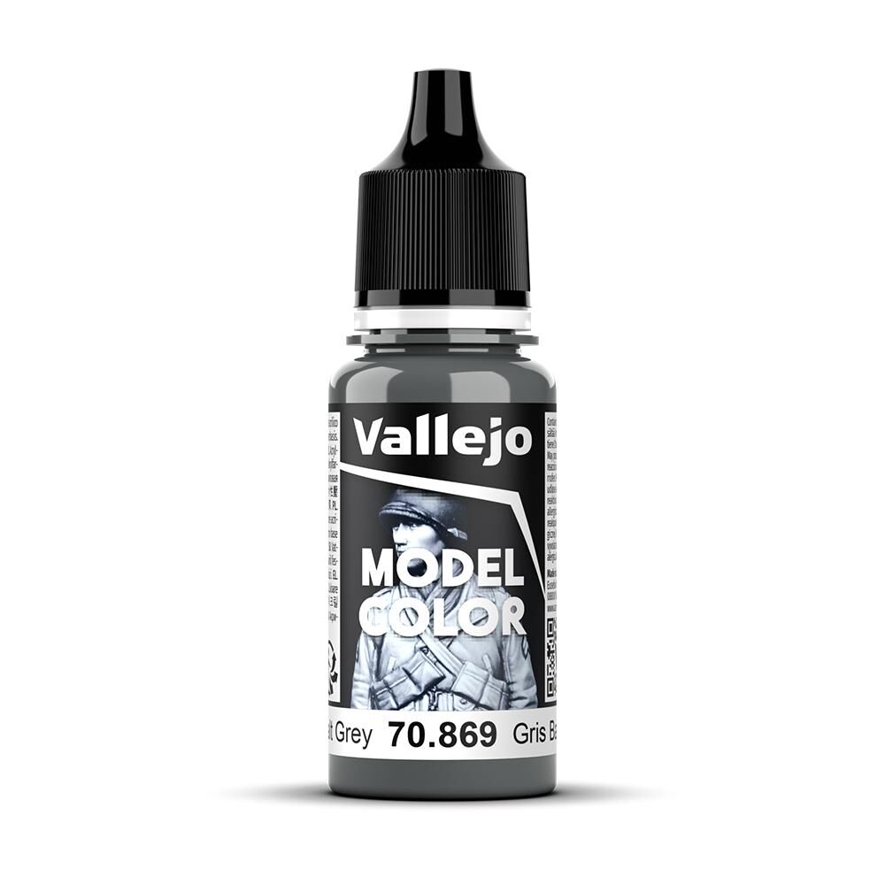 Bild von Vallejo Spielfigur Model Color - 162 - Basaltgrau/Basalt Grey, 17 ml (70.869)