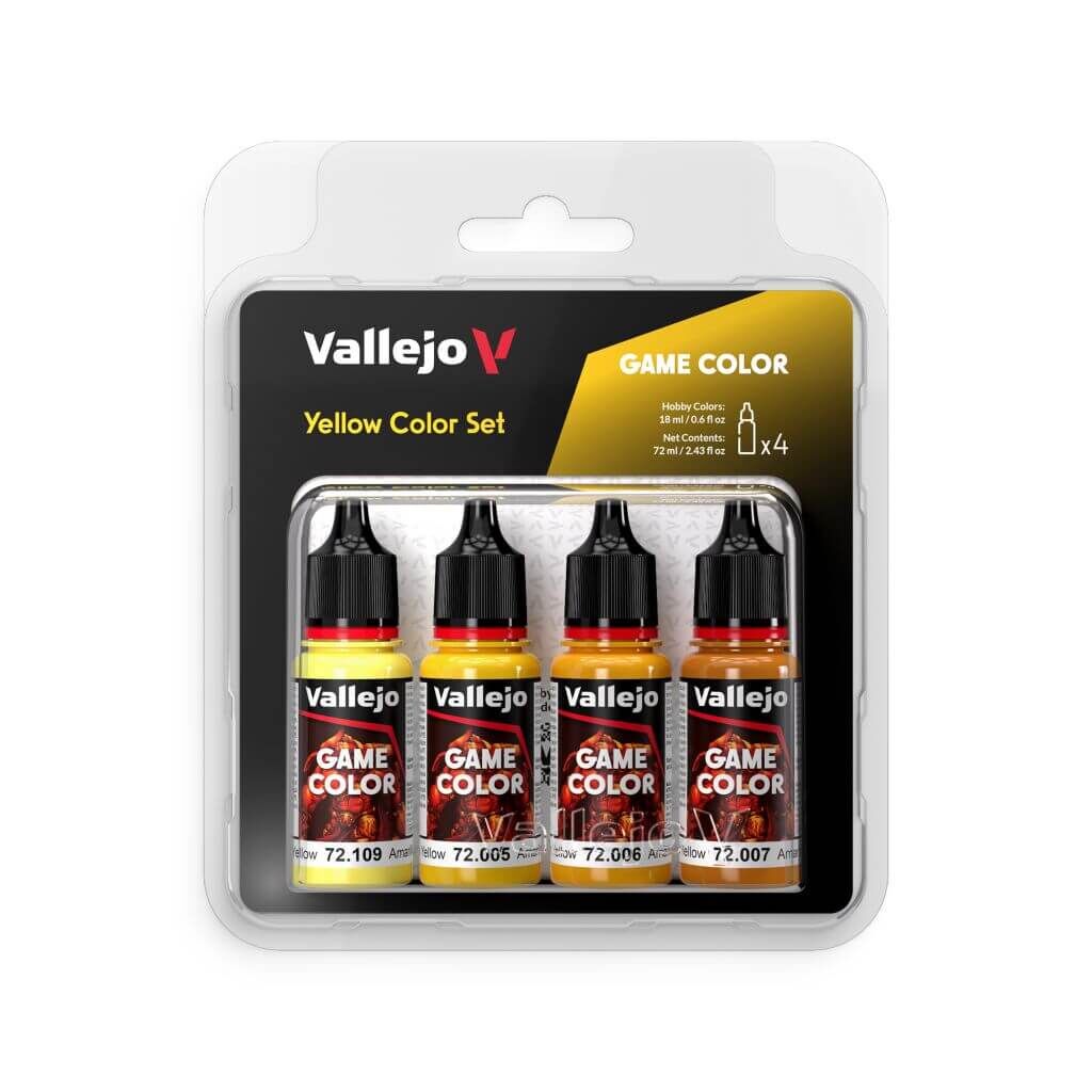 Bild von Game Color: Yellow Color Set (4x18ml)