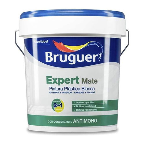 Bild von Bruguer PINTURA PP MATE BLANCA EXPERT 0,75L – Die ideale Wahl für Innen- und Außenanstriche