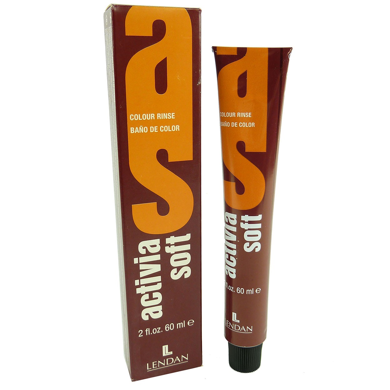 Bild von Lendan Activia Soft Coloration  Haar Farbe Ton in Ton Demi Permanent 60ml - 07/55 Ruby